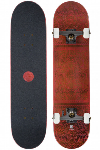 Globe Rug Burn Skateboard (classic) Серый, Красный