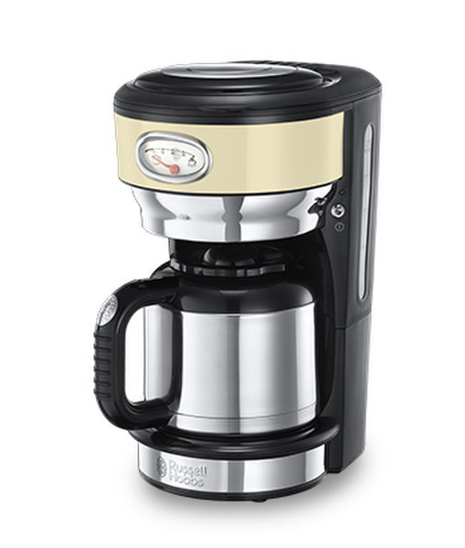 Russell Hobbs 21712-56 Drip coffee maker 1L 8cups Black,Gold,Stainless steel coffee maker
