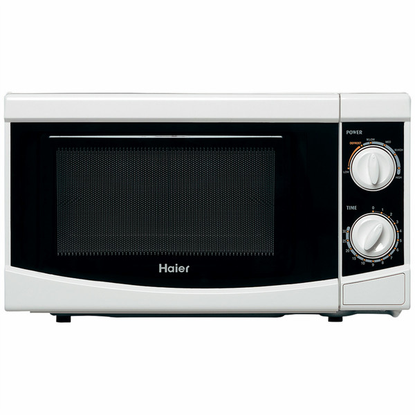 Haier HGN-2070M Solo microwave Over the range 20L 700W Black,White microwave
