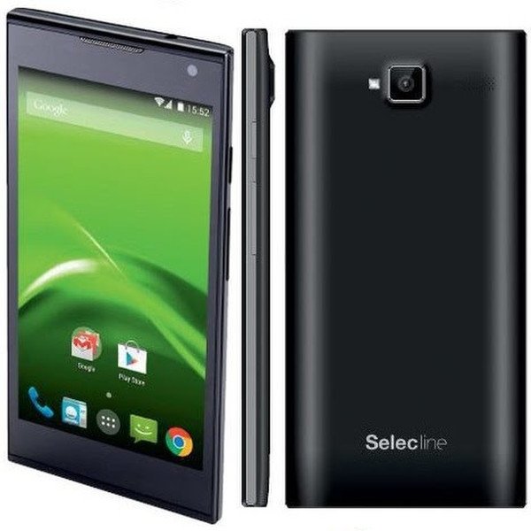 Selecline 351128 4GB Black smartphone