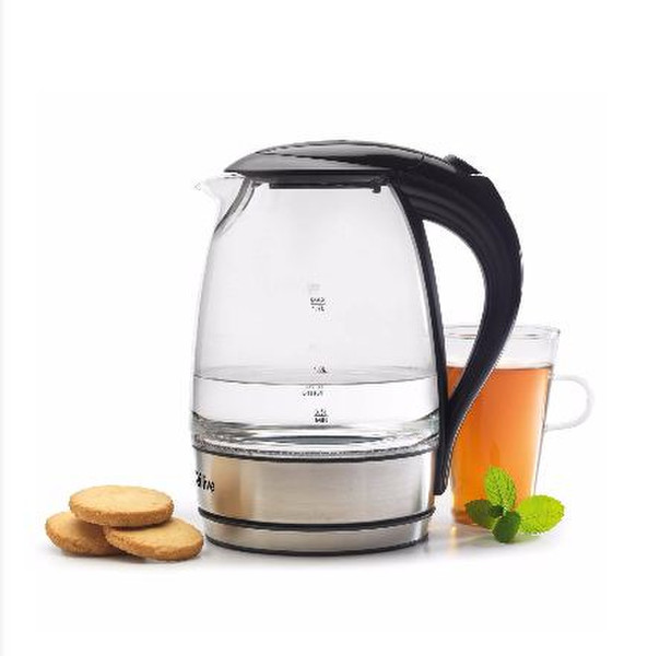 Qilive 862568 1.7L 2200W Stainless steel,Transparent electrical kettle
