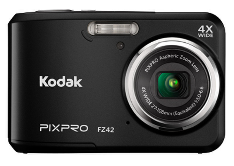 Kodak FZ42-BK 16.15MP 1/2.3" CCD 4608 x 3456pixels Black compact camera