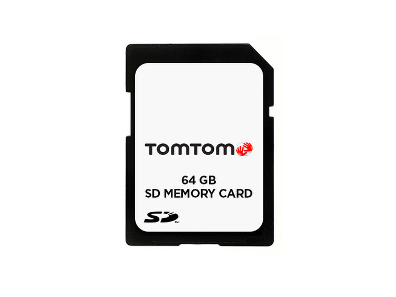 TomTom 2UUG.001.06 64ГБ MicroSDHC Class 10 карта памяти