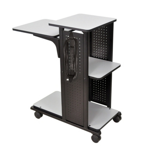 AmpliVox SN3305 Универсальный Multimedia cart Черный, Серый multimedia cart/stand
