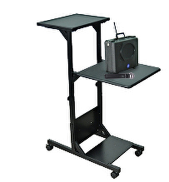 AmpliVox SN3355 Projector Multimedia cart Черный multimedia cart/stand