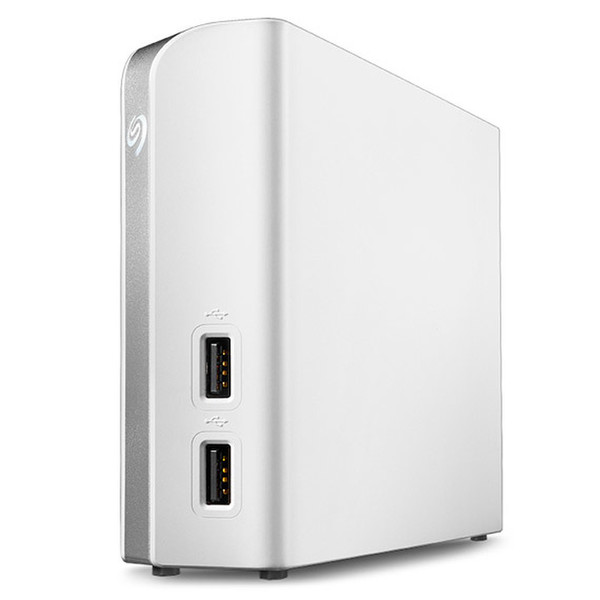 Seagate Backup Plus Hub for Mac USB Type-A 3.0 (3.1 Gen 1) 4000GB White external hard drive