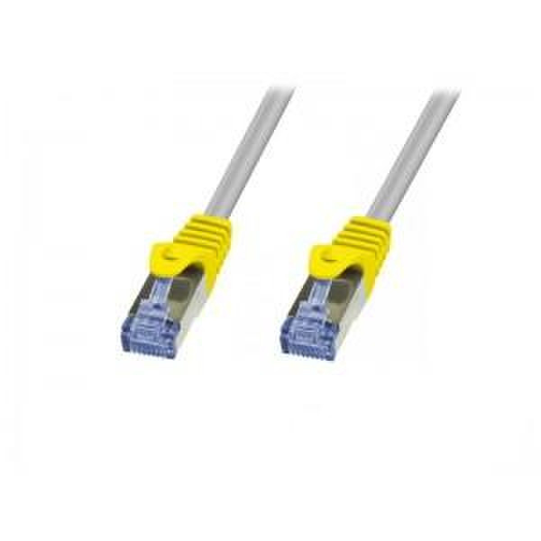 Adj 310-00034 2м Cat5e F/UTP (FTP) Cеребряный сетевой кабель