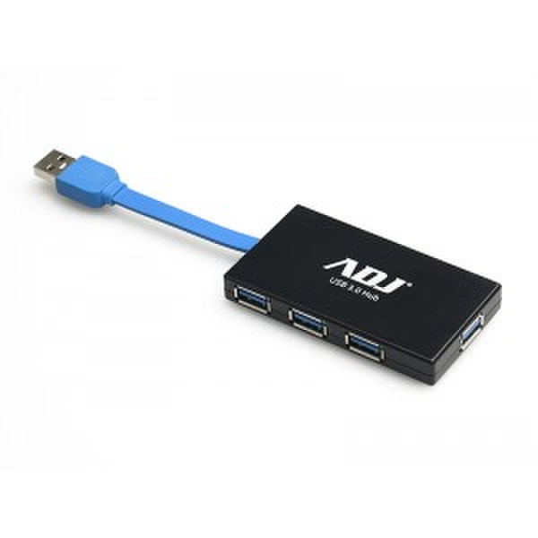 Adj HB432 USB 3.0 (3.1 Gen 1) Type-A 5000Mbit/s Black