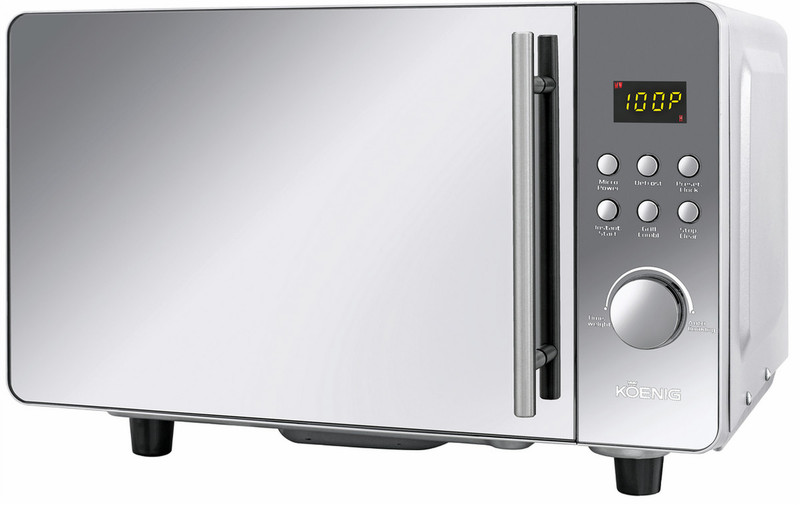 KOENIG Rotary Wave Countertop Grill microwave 20L 700W Stainless steel