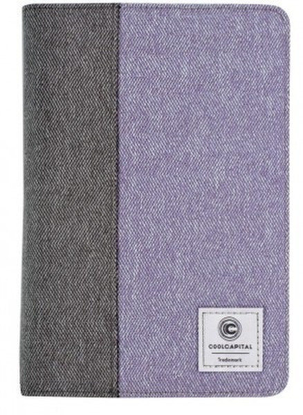 Acteck CC-C93021 7.85Zoll Blatt Grau, Violett Tablet-Schutzhülle