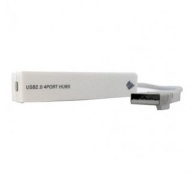 BRobotix 980287B USB 2.0 480Mbit/s Weiß Schnittstellenhub