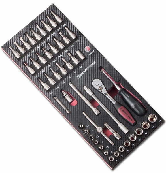 KRAFTWERK 4903-01 Socket wrench set 46pc(s) socket wrench