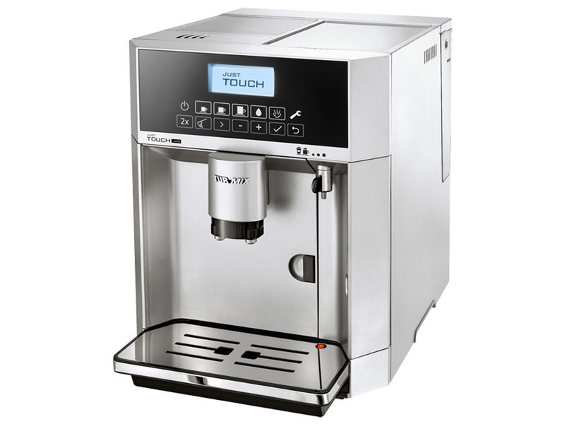 Turmix Just Touch + milk Pod coffee machine 2L Silver