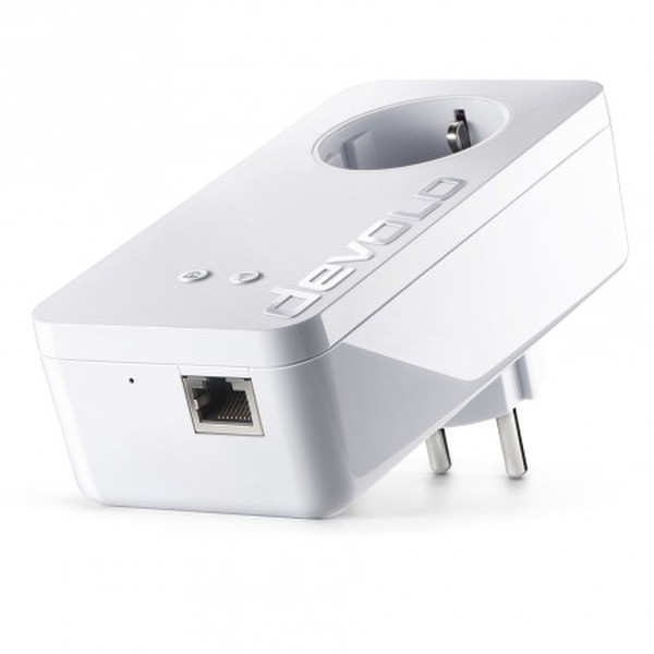 Devolo dLAN 550+ WiFi 500Mbit/s Eingebauter Ethernet-Anschluss WLAN Weiß 1Stück(e) PowerLine Netzwerkadapter