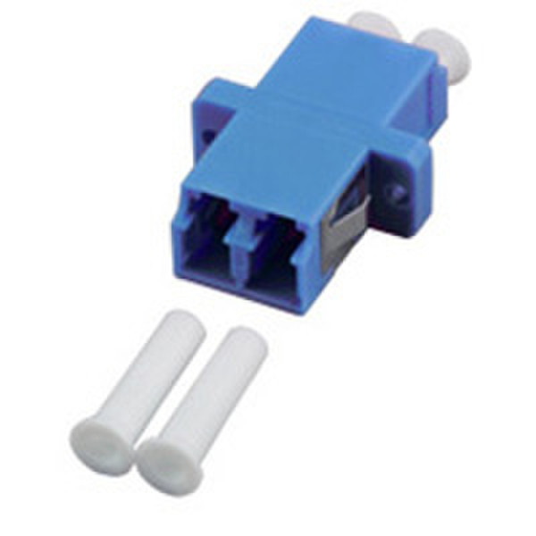 Value 21.99.0644 LC/LC 1pc(s) Blue fiber optic adapter