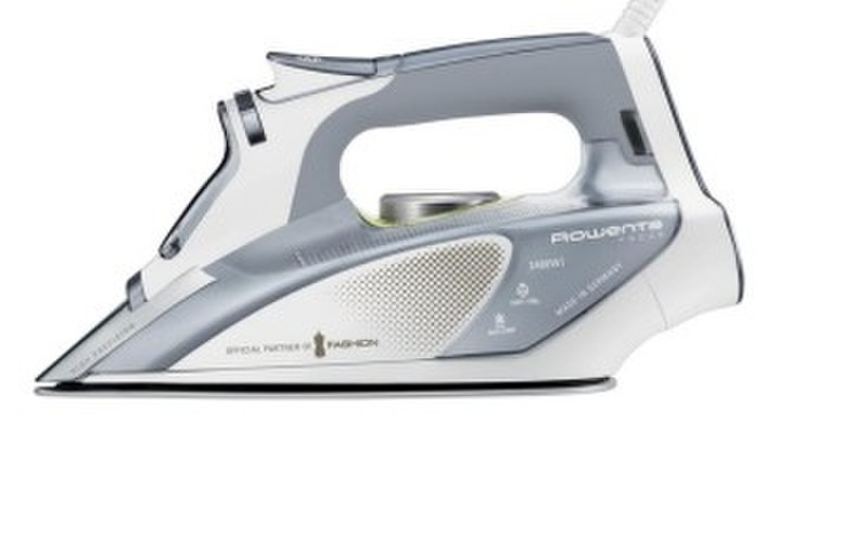 Rowenta FOCUS DW5155 Dry & Steam iron Stainless Steel soleplate 2400W Silver,White