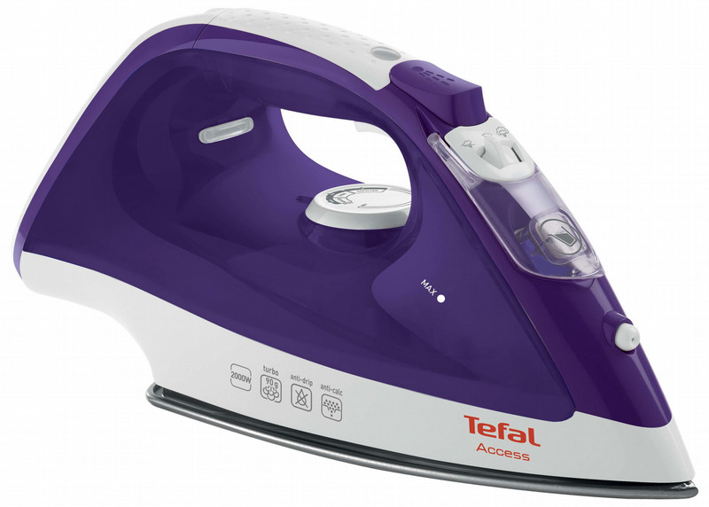 Tefal Access Easy FV1526 Dry & Steam iron 2000Вт Пурпурный утюг