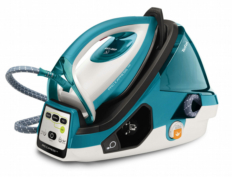 Tefal GV9070 2400W 1.6L Autoclean Catalys soleplate Green,White steam ironing station