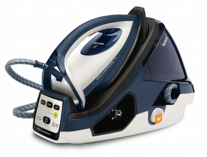 Tefal GV9060 2400W 1.6L Autoclean Catalys soleplate Blue,White steam ironing station