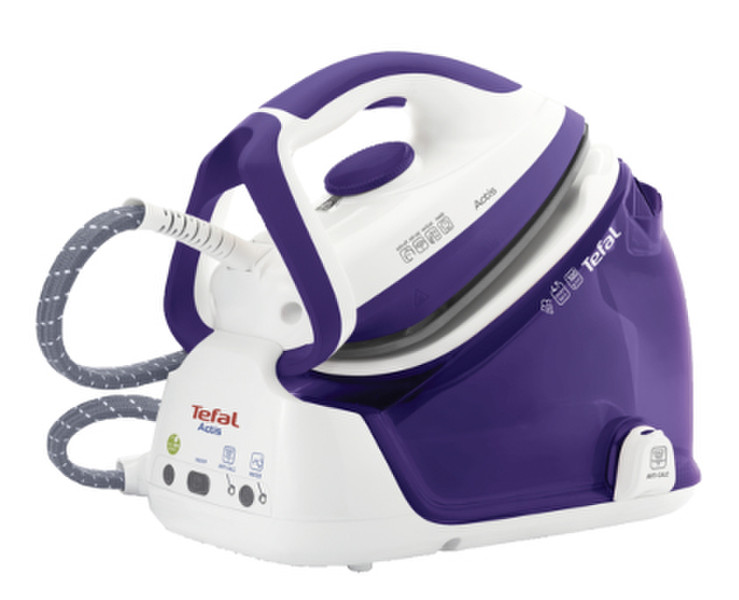 Tefal GV 8340 2200W 1.8L Durilium soleplate Purple,White steam ironing station