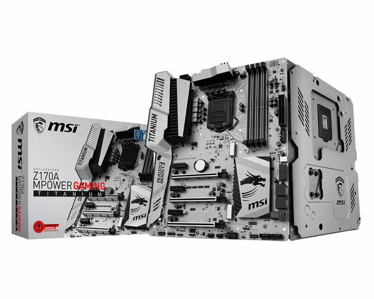 MSI Z170A mpower gaming titanium Intel Z170 LGA1151 ATX материнская плата