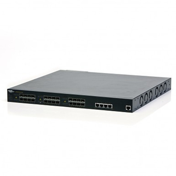 Mach Power SW-UF16L-032 Управляемый Fast Ethernet (10/100) Черный сетевой коммутатор