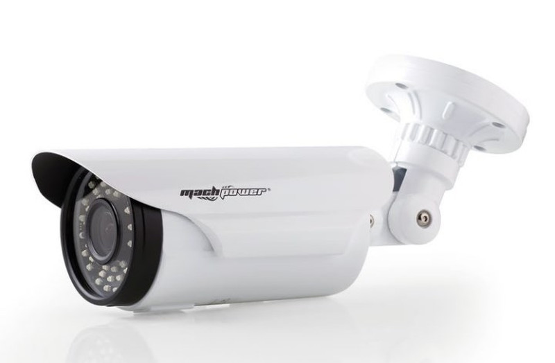 Mach Power VS-DVB2PAL-148 IP Вне помещения Пуля Черный, Белый камера видеонаблюдения