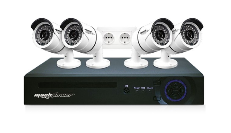 MachPower VS-K4PL1-127 IP В помещении и на открытом воздухе Пуля Белый камера видеонаблюдения