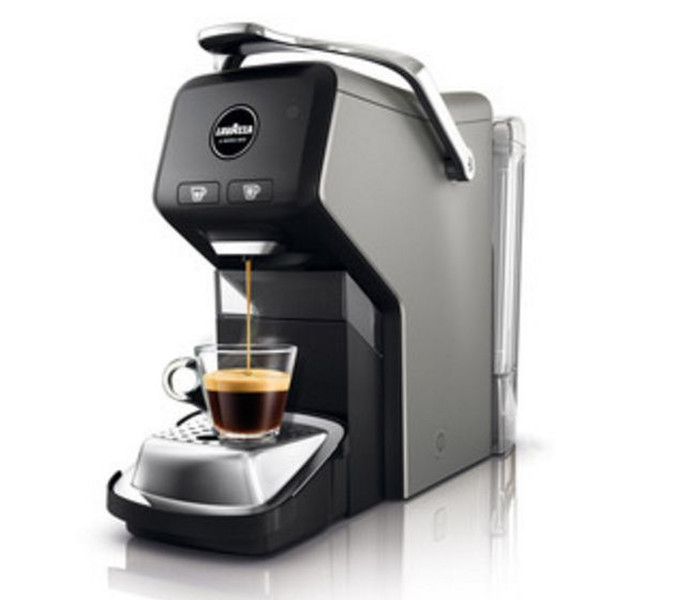 Lavazza 10080392 0.8L 2cups Grey,Metallic coffee maker