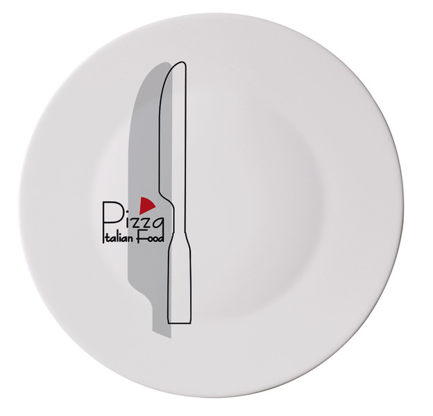 Bormioli Rocco 0033433 Dinner plate Round Tempered glass White dining plate