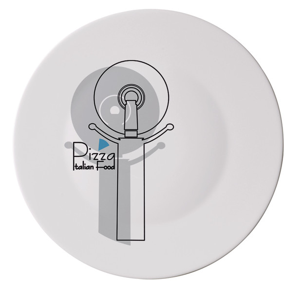 Bormioli Rocco 0033434 Dinner plate Круглый Закаленное стекло Белый обеденная тарелка