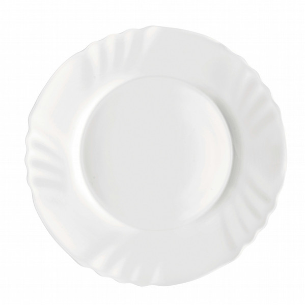 Bormioli Rocco 7864 Dinner plate Round Tempered glass White dining plate