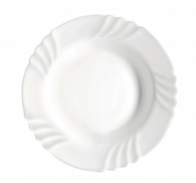 Bormioli Rocco 7865 Dinner plate Round Tempered glass White dining plate