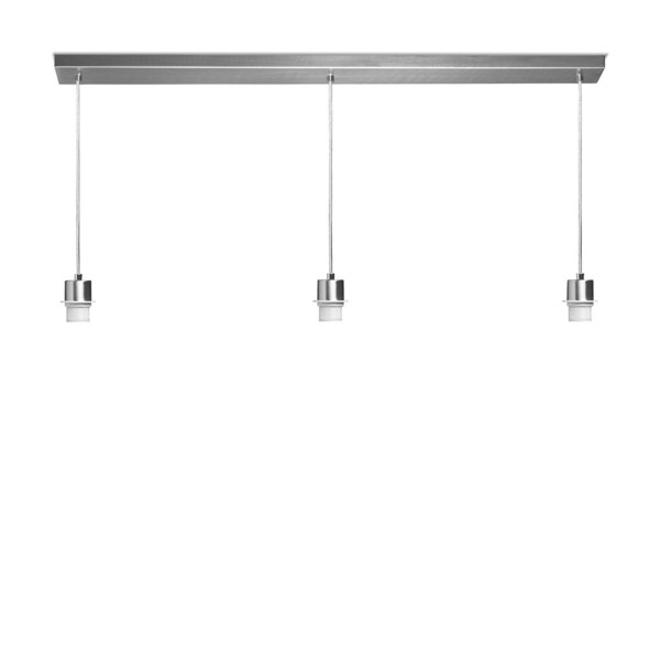 Besselink F268385-60 Indoor E27 Stainless steel ceiling lighting