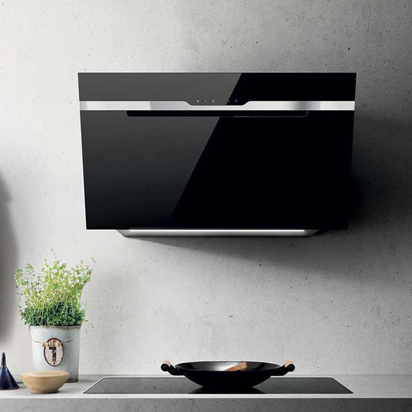 Elica PRF0120211 Wall-mounted 603m³/h A Black,Stainless steel cooker hood