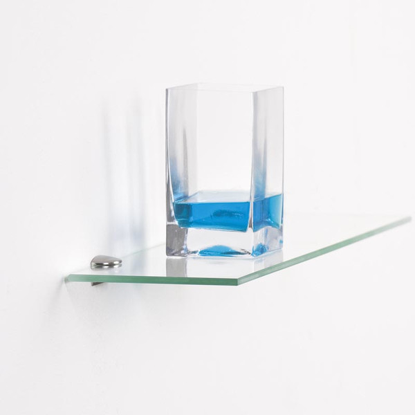 Duraline Glass Clip Nickel Regalhalterung