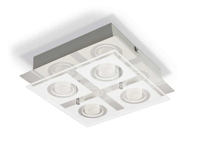 Philips myLiving 3951911P1 Indoor 4.3W Chrome ceiling lighting