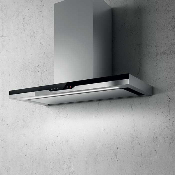 Elica PRF0120968 Wall-mounted 779m³/h A Black,Stainless steel cooker hood