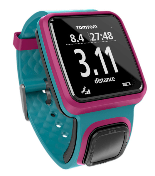 TomTom Runner Bluetooth Pink,Turquoise sport watch
