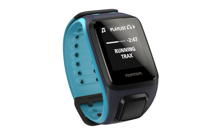 TomTom Spark Cardio + Music Bluetooth Black,Turquoise sport watch