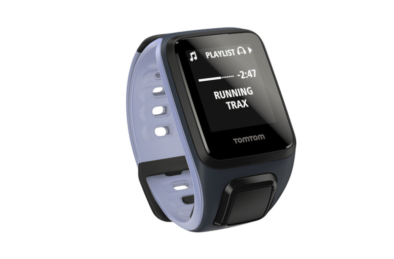 TomTom Spark Cardio + Music Bluetooth Black,Purple sport watch