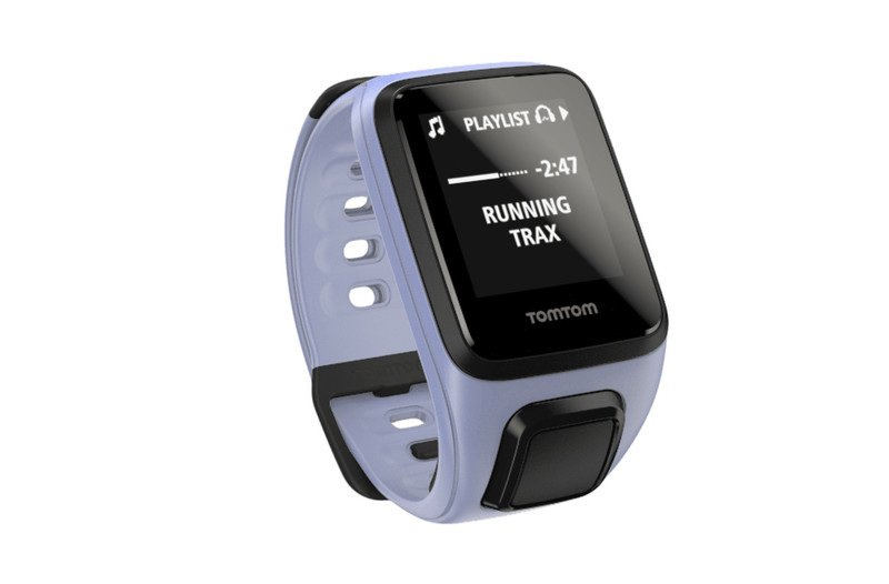 TomTom Spark Cardio + Music Bluetooth Black,Purple sport watch