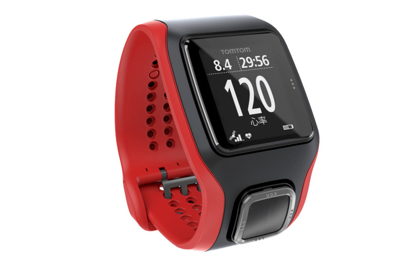 TomTom Runner Cardio Bluetooth Black,Red sport watch