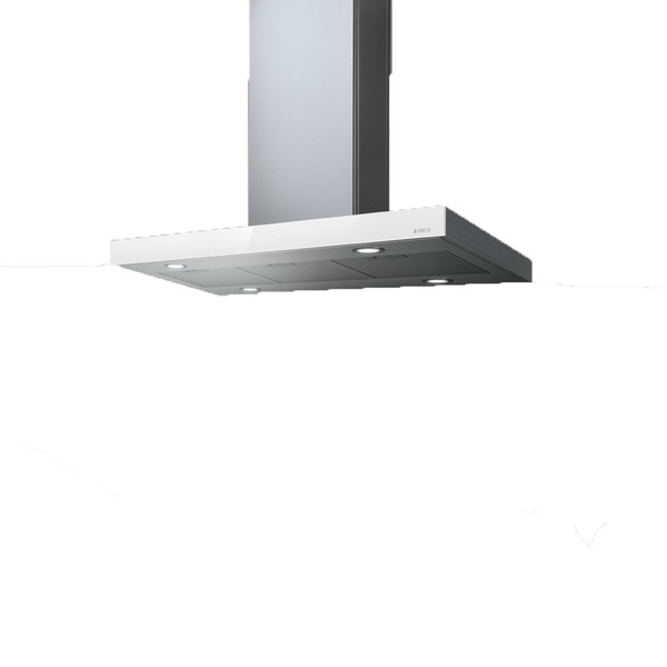 Elica PRF0104629 Wall-mounted 589m³/h C Silver,Stainless steel cooker hood