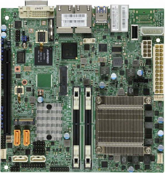 Supermicro X11SSV-M4F 1585 DDR4 MITX материнская плата для сервера/рабочей станции