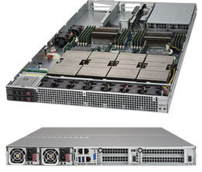 Supermicro SuperServer 1028GQ-TXRT Intel C612 Socket R (LGA 2011) 1U Черный