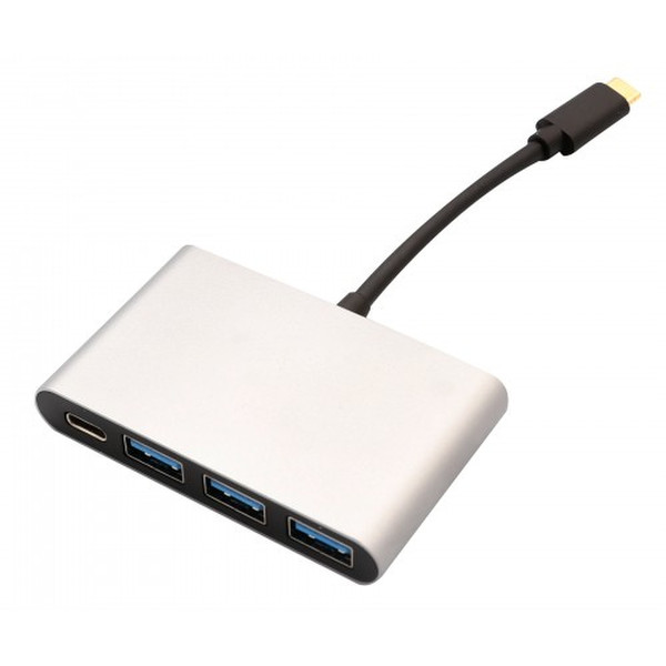 SYBA SD-HUB50099 USB 3.0 (3.1 Gen 1) Type-C 5000Мбит/с Алюминиевый хаб-разветвитель