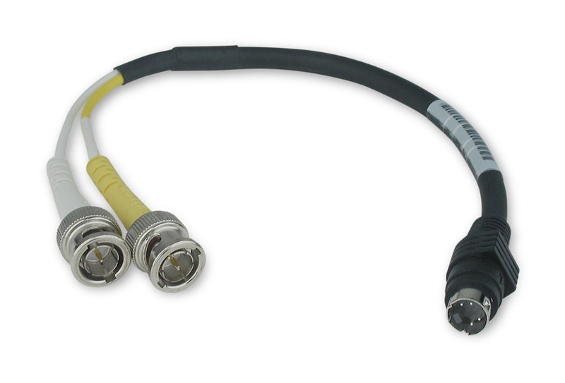 Extron 26-353-04 1.8м S-Video (4-pin) 2 x BNC Черный, Белый, Желтый адаптер для видео кабеля
