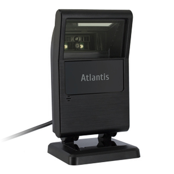 Atlantis Land A08-OLD68-2D Фиксированный 1D/2D Черный устройство считывания штрихкода