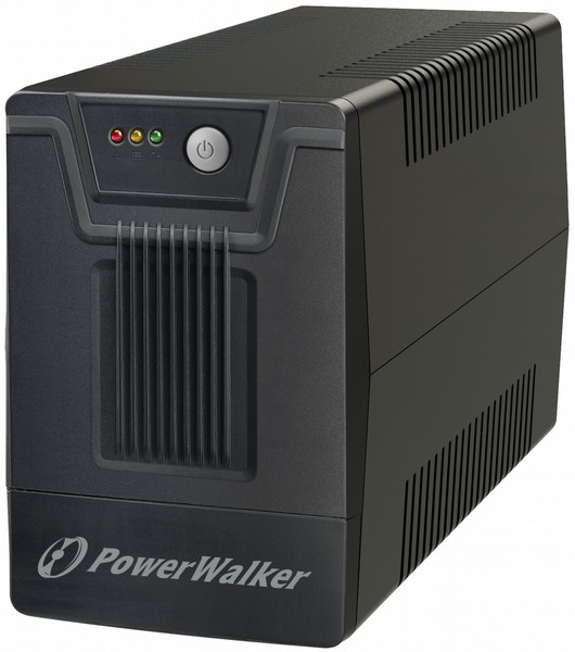 BlueWalker 10121027 Zeile-interaktiv 1500VA 4AC-Ausgänge Kompakt Schwarz Unterbrechungsfreie Stromversorgung (UPS)